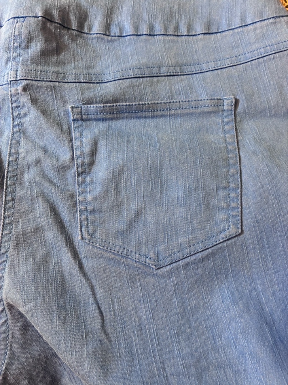 Ruby Rd. Light Blue Stretch Jeggings - Picture 4 of 6